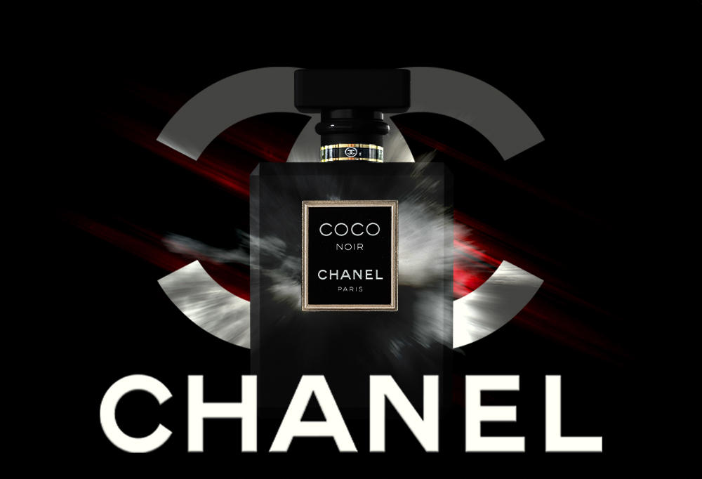 Chanel Coco Noir — Rendu 3D photoréaliste Blender